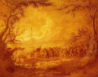 Embarkation at Communipaw - John Quidor — artwork view