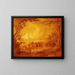 Embarkation at Communipaw - John Quidor — framed artwork on a wall