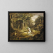 The Rescue of Leatherstocking - John Quidor — framed artwork on a wall