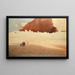 The Dervishes of Mokattam, Egypt - John Ralph — framed artwork on a wall