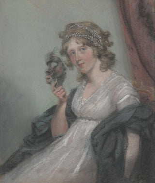 John Raphael Smith - Woman Holding a Mask.webp
