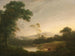 a vast Italian landscape with a herdsman - John Rathbone — artwork view