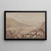 Luggila, Wicklow County - John Renton — framed artwork on a wall
