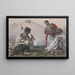 Indians trading - John Richard Coke Smyth — framed artwork on a wall