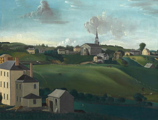 the Meeting Room Hill, Roxbury, Massachusetts - John Ritto Penniman — artwork view