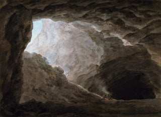 A Cave in the Countryside - John Robert Cozens — artwork view
