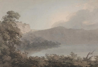 John Robert Cozens - Lake of Vico Between Rome and Florence.webp