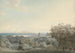 London from Greenwich Hill - John Robert Cozens — artwork view