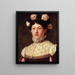 Madame la Comtesse - John Robert Dicksee — framed artwork on a wall