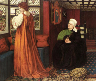 Juliette et la nourrice - John Roddam Spencer Stanhope — artwork view