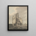 Monastère de Kelso en Écosse - John Roe de Warwick — framed artwork on a wall