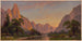 Yosemite Valley View Looking West (Conflict of Cases) - John Ross Key — artwork view