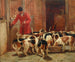 Beagles avant la chasse - John Sargent Noble — artwork view