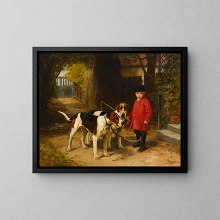 The Young Master - John Sargent Noble — framed artwork on a wall