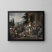 Election of the County - John Sartain — framed artwork on a wall
