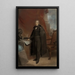 William Henry Harrison - John Sartain — framed artwork on a wall