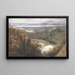 Vue de Chepstow Pays de Galles - John Scarlett Davis — framed artwork on a wall