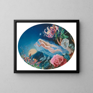 L'Étoile du Matin - John Simmons — framed artwork on a wall