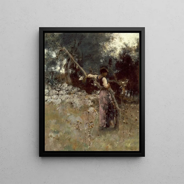 Capriote Painting - John Singer Sargent — framed artwork on a wall
