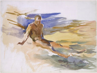 Bather in Florida - John Singer Sargent — artwork view