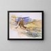 Bather in Florida - John Singer Sargent — framed artwork on a wall