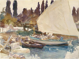 Boats - John Singer Sargent — artwork view