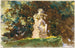 Garden of Boboli, Florence - John Singer Sargent — artwork view