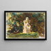 Garden of Boboli, Florence - John Singer Sargent — framed artwork on a wall
