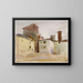 Borgo San Lorenzo - John Singer Sargent — framed artwork on a wall