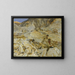 Descendre le marbre des carrières à Carrara - John Singer Sargent — framed artwork on a wall