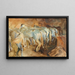 Horses of the Bus in Jerusalem - John Singer Sargent — framed artwork on a wall