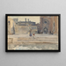 Campo dei Frari, Venice - John Singer Sargent — framed artwork on a wall