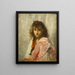 Carmela Bertagna - John Singer Sargent — framed artwork on a wall