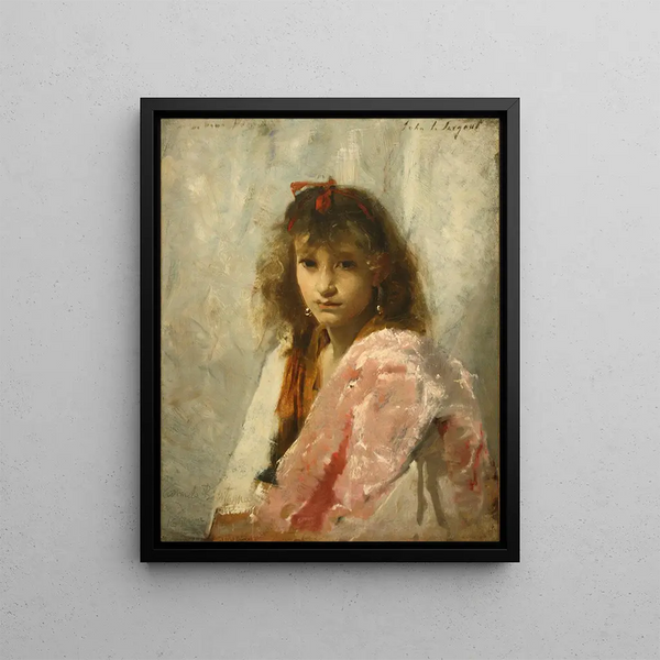 Carmela Bertagna - John Singer Sargent — framed artwork on a wall