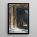 Interior Cathedral Painting - John Singer Sargent — framed artwork on a wall