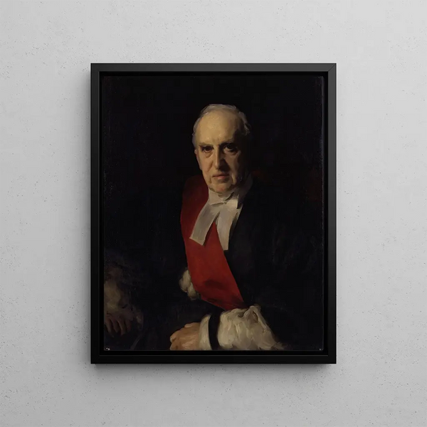 Charles Arthur Russell Baron Russell de Killowen - John Singer Sargent — framed artwork on a wall