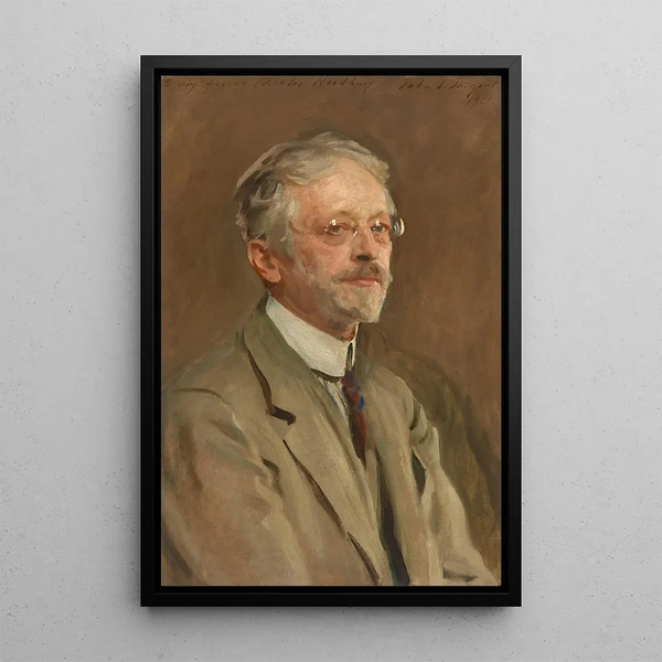 Charles Herbert Woodbury - John Singer Sargent — framed artwork on a wall