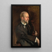 Charles Martin Loeffler - John Singer Sargent — framed artwork on a wall