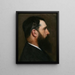 Claude Monet - John Singer Sargent — framed artwork on a wall