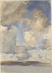 Cloud Painting - John Singer Sargent — artwork view