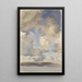 Cloud Painting - John Singer Sargent — framed artwork on a wall