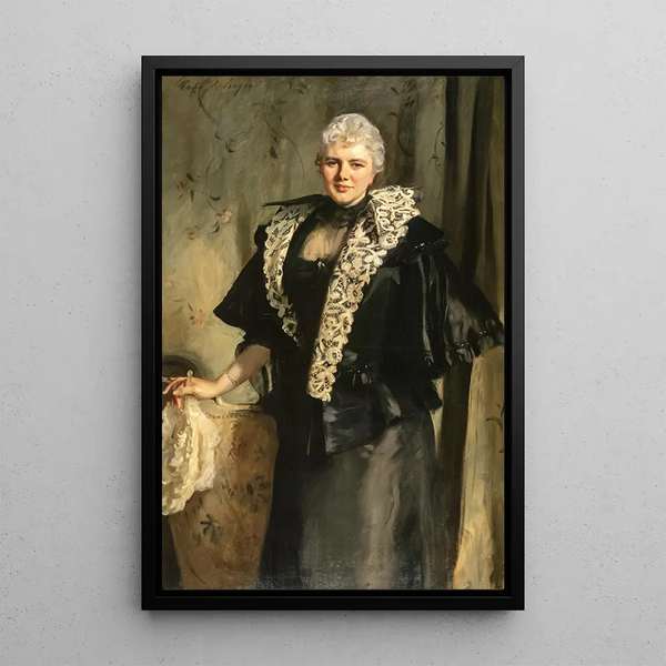 Constance Wynne-Roberts Mme Ernest Hills de Redleaf - John Singer Sargent — framed artwork on a wall