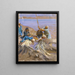 Les Égyptiens font monter l'eau du Nil - John Singer Sargent — framed artwork on a wall
