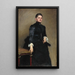 Eleanora O'Donnell Iselin Mme Adrian Iselin - John Singer Sargent — framed artwork on a wall