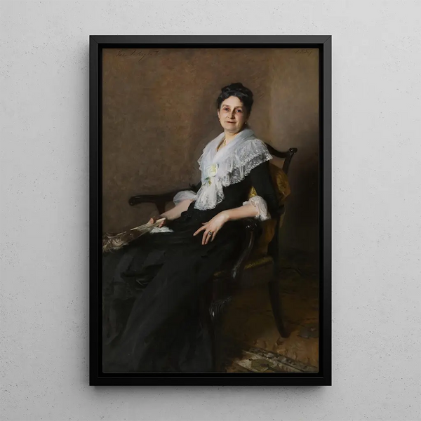 Elizabeth Allen Marquand - John Singer Sargent — framed artwork on a wall