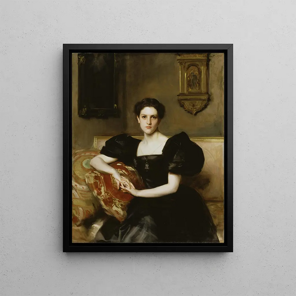Elizabeth Winthrop Chanler - John Singer Sargent — framed artwork on a wall