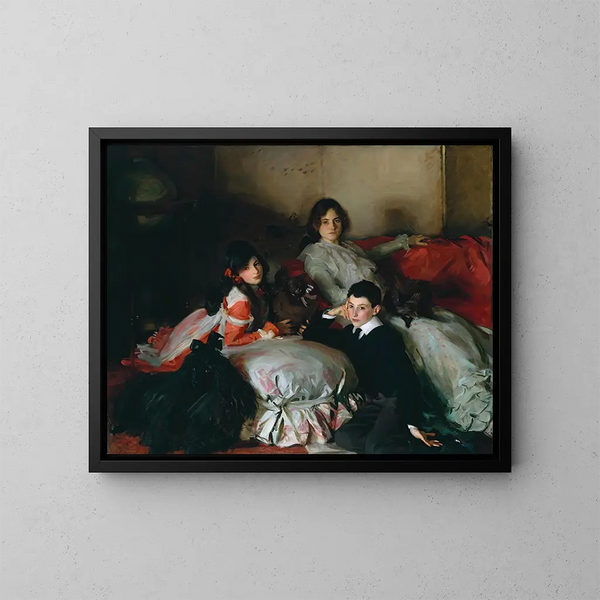 Essie Ruby et Ferdinand Wertheimer - John Singer Sargent — framed artwork on a wall