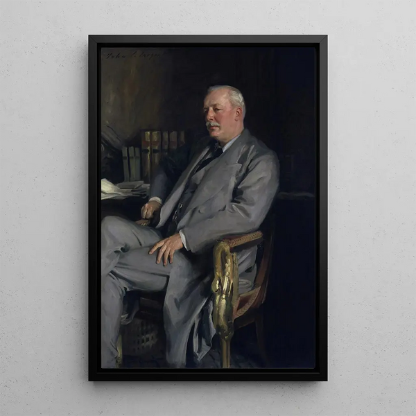 Evelyn Baring, 1st Earl of Cromer - John Singer Sargent — framed artwork on a wall