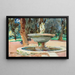 Fontaine des Poupées, Villa Borghèse, Rome - John Singer Sargent — framed artwork on a wall