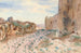 Route de la forteresse et rochers - John Singer Sargent — artwork view